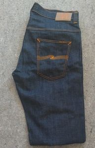 nudie thin finn dry denim